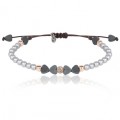 PULSERA SUNFIELD LOVE PLATA I