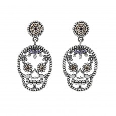 PENDIENTES RAIVE SKULL SPRING