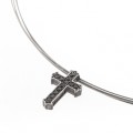 COLGANTE CROSS BLACK
