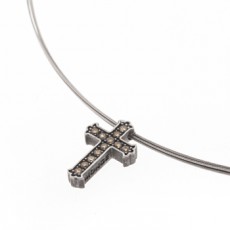 COLGANTE CROSS BROWN