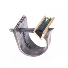 ANILLO CINFIN&Eacute; TURMALINA