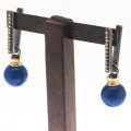 PENDIENTES CLAMP lLAPISL&Aacute;ZULI