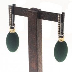 PENDIENTES CLAMP GREEN