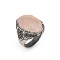 ANILLO RAIVE JADE ROSA OVAL XL