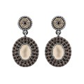 PENDIENTES RAIVE JADE ROSA XL