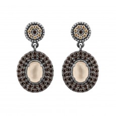 PENDIENTES RAIVE JADE ROSA XL