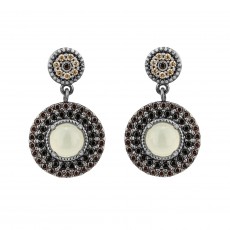 PENDIENTES RAIVE CALCEDONIA & CIRCONITAS