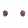 PENDIENTES RAIVE BOTON OVALADO