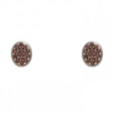 PENDIENTES RAIVE BOTON OVALADO