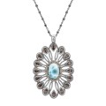 COLGANTE RAIVE OVAL LARIMAR