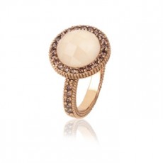 ANILLO BOTON XL ROSA