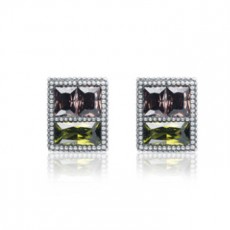 PENDIENTES SUNFIELD BAGUETTE