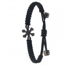 PULSERA COPO MINI BRILLANTES NEGROS