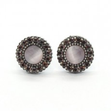 PENDIENTES SUNFIELD CUARZO