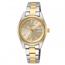 SEIKO NEO CLASSIC CUARZO DOBLE PEQUE&Ntilde;O BICOLOR