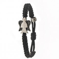 PULSERA ANGEL BLACK