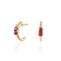 PENDIENTES MON PETIT SERENATA RUBI