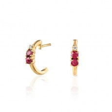PENDIENTES MON PETIT SERENATA RUBI