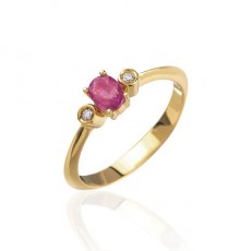 ANILLO MON PETIT ODA RUBI