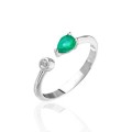 ANILLO MON PETIT ELEG&Iacute;A ESMERALDA