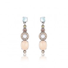 PENDIENTES SUNFIELD MONCAYO CUARZO