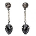 PENDIENTES RAIVE LARGOS ONIX