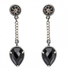 PENDIENTES RAIVE LARGOS ONIX