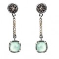 PENDIENTES RAIVE LARGOS CALCEDONIA