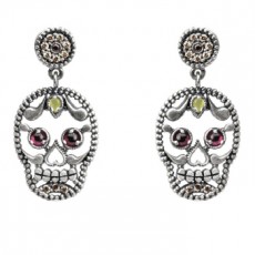 PENDIENTES RAIVE CALAVERA CUORE XL