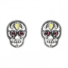 PENDIENTES RAIVE CALAVERA CUORE BOTON