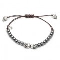 PULSERA RAIVE CLAVERA HEMATITE