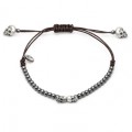 PULSERA RAIVE CLAVERA HEMATITE XS