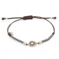 PULSERA RAIVE LAGRIMA OJO DE GATO BLANCO