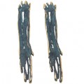 PENDIENTES FILI PLAZA FRANGMENTOS VERDE 