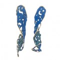 PENDIENTES FILI PLAZA BROCE VERDE AZUL