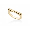 ANILLO TACHUELA DORADO 