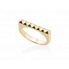 ANILLO TACHUELA DORADO 