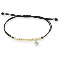 PULSERA TACHUELAS MACRAME