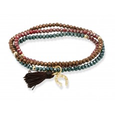PULSERA ZEN TRES COLORES HERRADURA