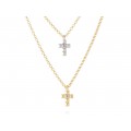COLLAR DOBLE CRUZ