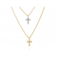 COLLAR DOBLE CRUZ