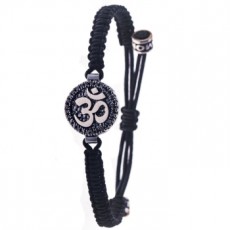 PULSERA OM NEGRA