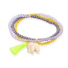 PULSERA ZEN NEON AMARILLA