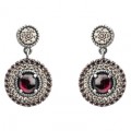 PENDIENTES RAIVE ORLA GRANATE 
