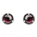 PENDIENTES RAIVE BOTON PLATA