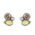 PENDIENTES RAIVE OJO DE GATO VERDE