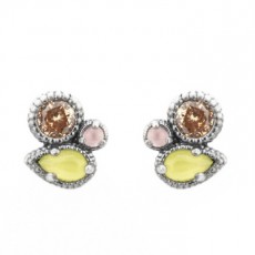PENDIENTES RAIVE OJO DE GATO VERDE