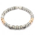 PULSERA RAIVE ORO ROSA CIRCONITA