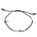PULSERA RAIVE OJO DE GATO ROSA