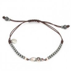 PULSERA RAIVE OJO DE GATO ROSA